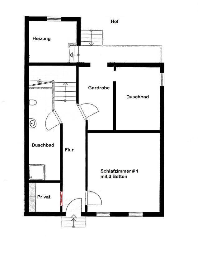 Ferienhaus Stahlbergblick バッハラッハ エクステリア 写真